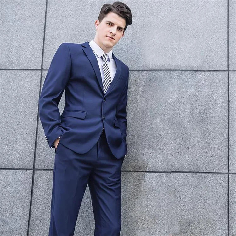 3 Pieces Gray Tan Tuxedo Italian High Quality Slim Fit Formal Business Suit for Men