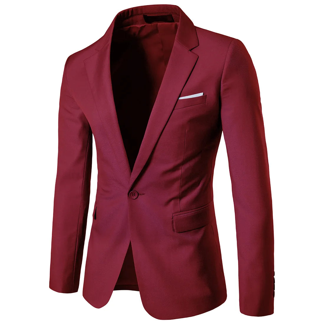 Liu Ming Fall Winter Men Casual New Arrivals Slim Fit Business Suit Formal Blazers Jacket Coat