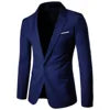 Liu Ming Fall Winter Men Casual New Arrivals Slim Fit Business Suit Formal Blazers Jacket Coat