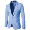 Liu Ming Fall Winter Men Casual New Arrivals Slim Fit Business Suit Formal Blazers Jacket Coat