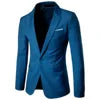 Liu Ming Fall Winter Men Casual New Arrivals Slim Fit Business Suit Formal Blazers Jacket Coat