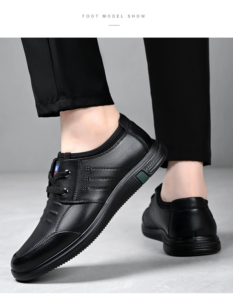 Spider King Autumn and Winter Soft Sole Lightweight Father Men's Shoes