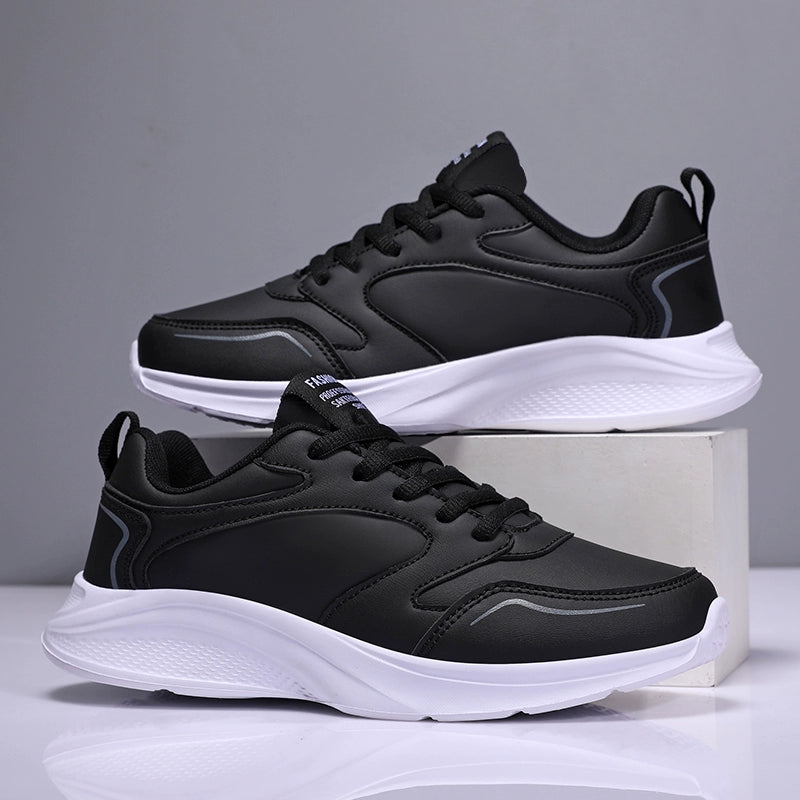 Warrior Lightweight Leather Waterproof Shock Absorption Casual Women's Shoes