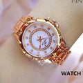 2023 Ladies Wrist Watches Dress Gold Watch Women Crystal