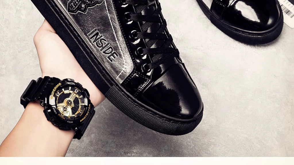 Winter Putian Men's Sneakers Casual Flat Bottom