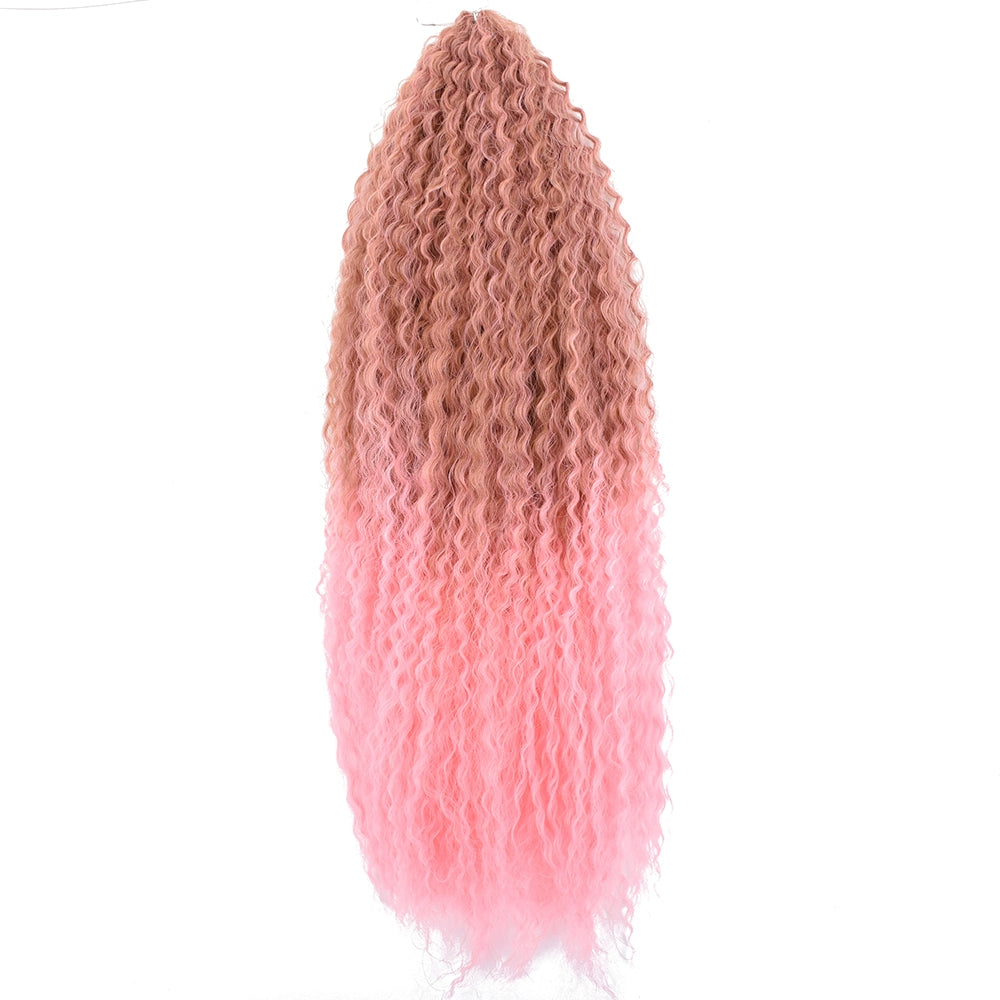 Brazilian Hair Extensions Brzilian Braid Crochet Hair Fashion African Wig Chemical Fiber Crochet Hair