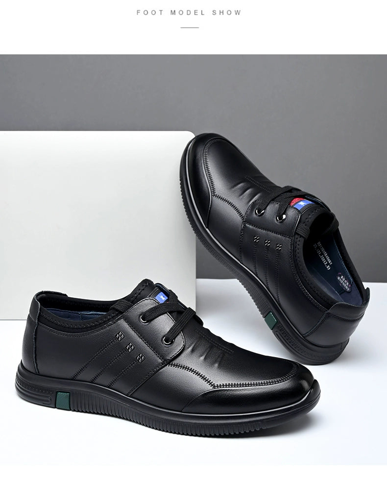 Spider King Autumn and Winter Soft Sole Lightweight Father Men's Shoes