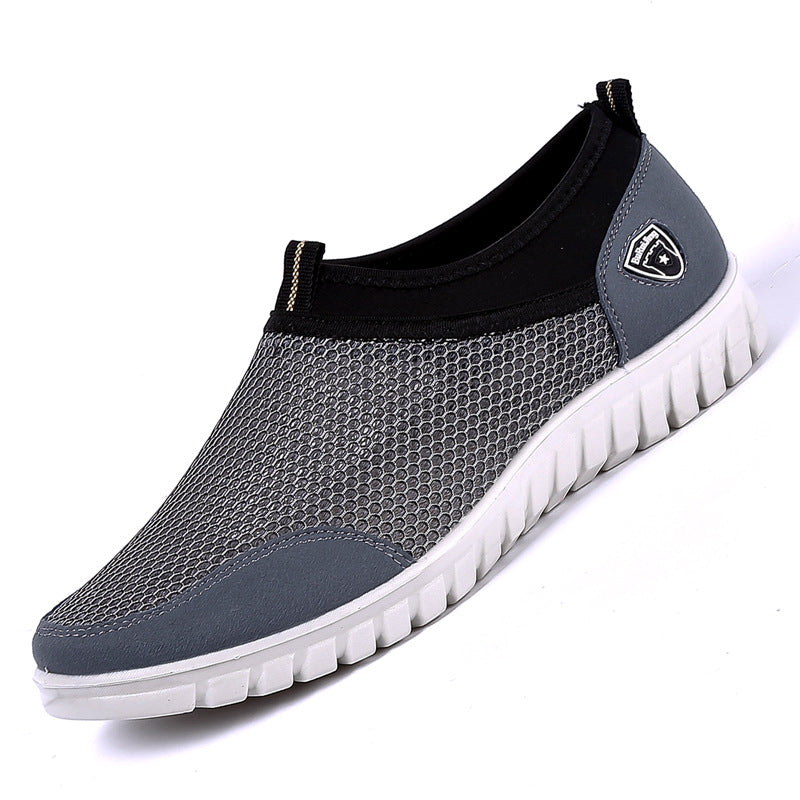 Summer Mesh Shoes for Men plus Size Men's Shoes