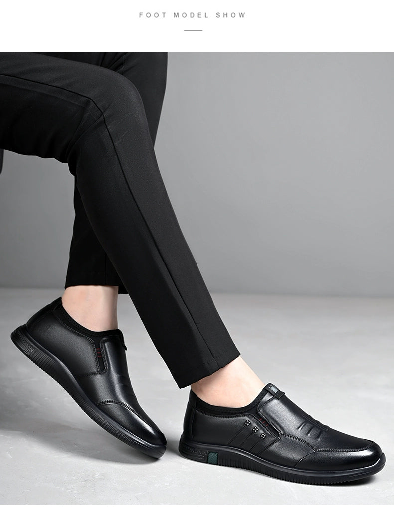 Spider King Autumn and Winter Soft Sole Lightweight Father Men's Shoes