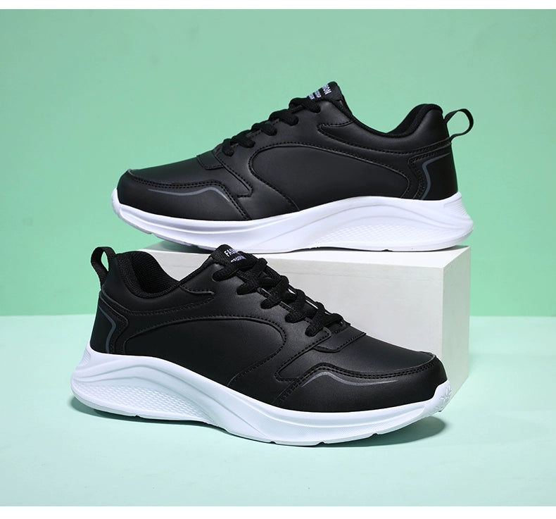 Warrior Lightweight Leather Waterproof Shock Absorption Casual Women's Shoes