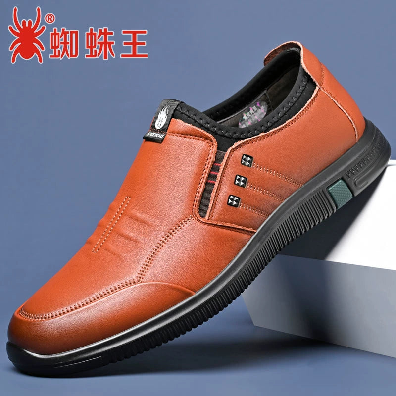 Spider King Autumn and Winter Soft Sole Lightweight Father Men's Shoes