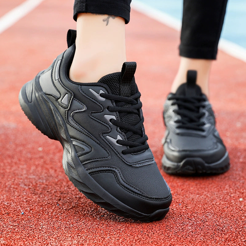 Warrior Lightweight Leather Waterproof Shock Absorption Casual Women's Shoes