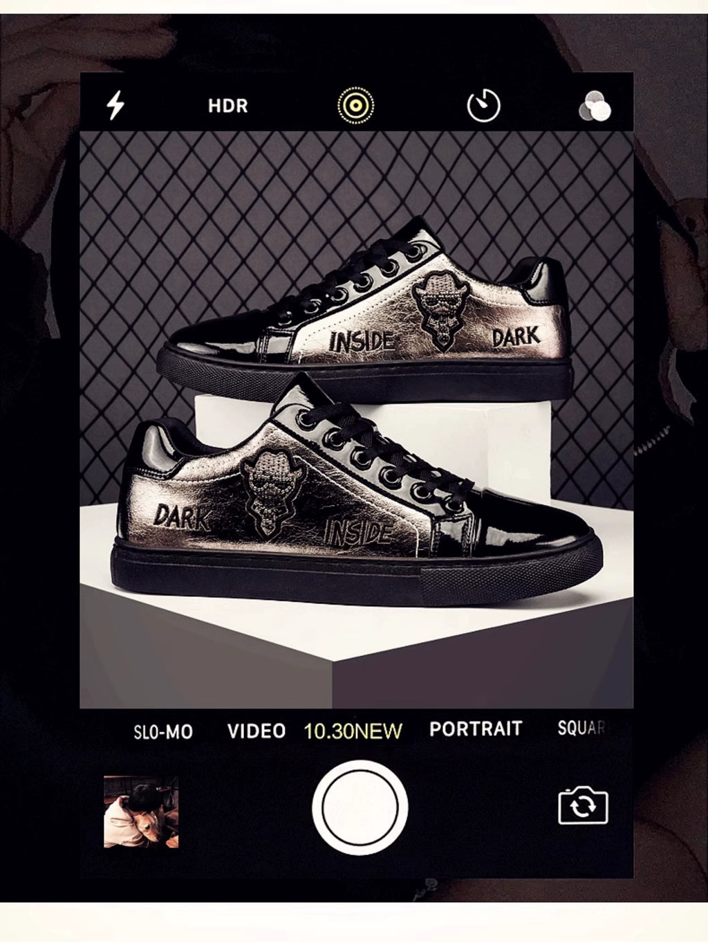 Winter Putian Men's Sneakers Casual Flat Bottom