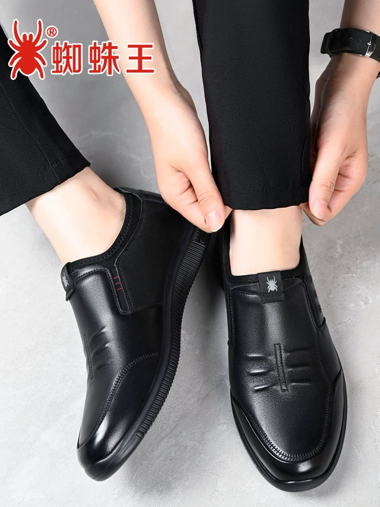Spider King Autumn and Winter Soft Sole Lightweight Father Men's Shoes