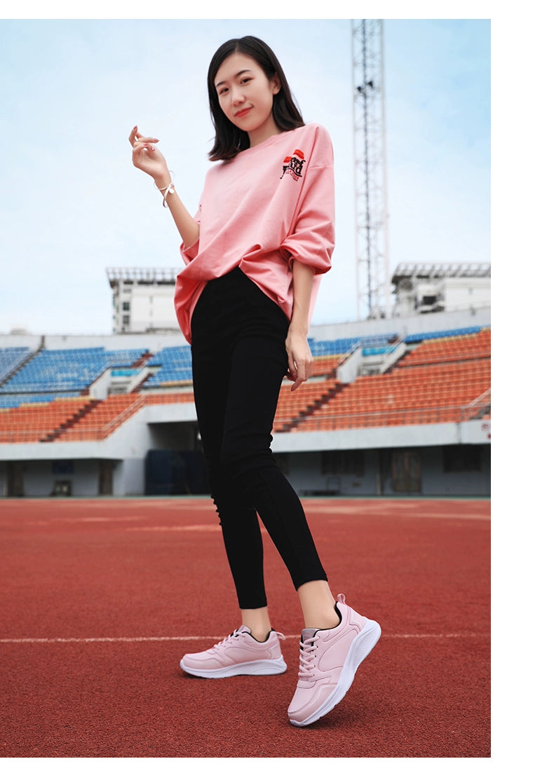 Warrior Lightweight Leather Waterproof Shock Absorption Casual Women's Shoes