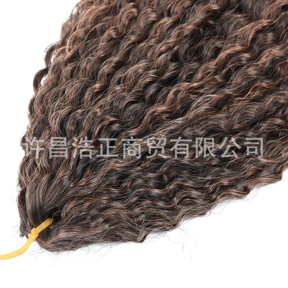 Brazilian Hair Extensions Brzilian Braid Crochet Hair Fashion African Wig Chemical Fiber Crochet Hair