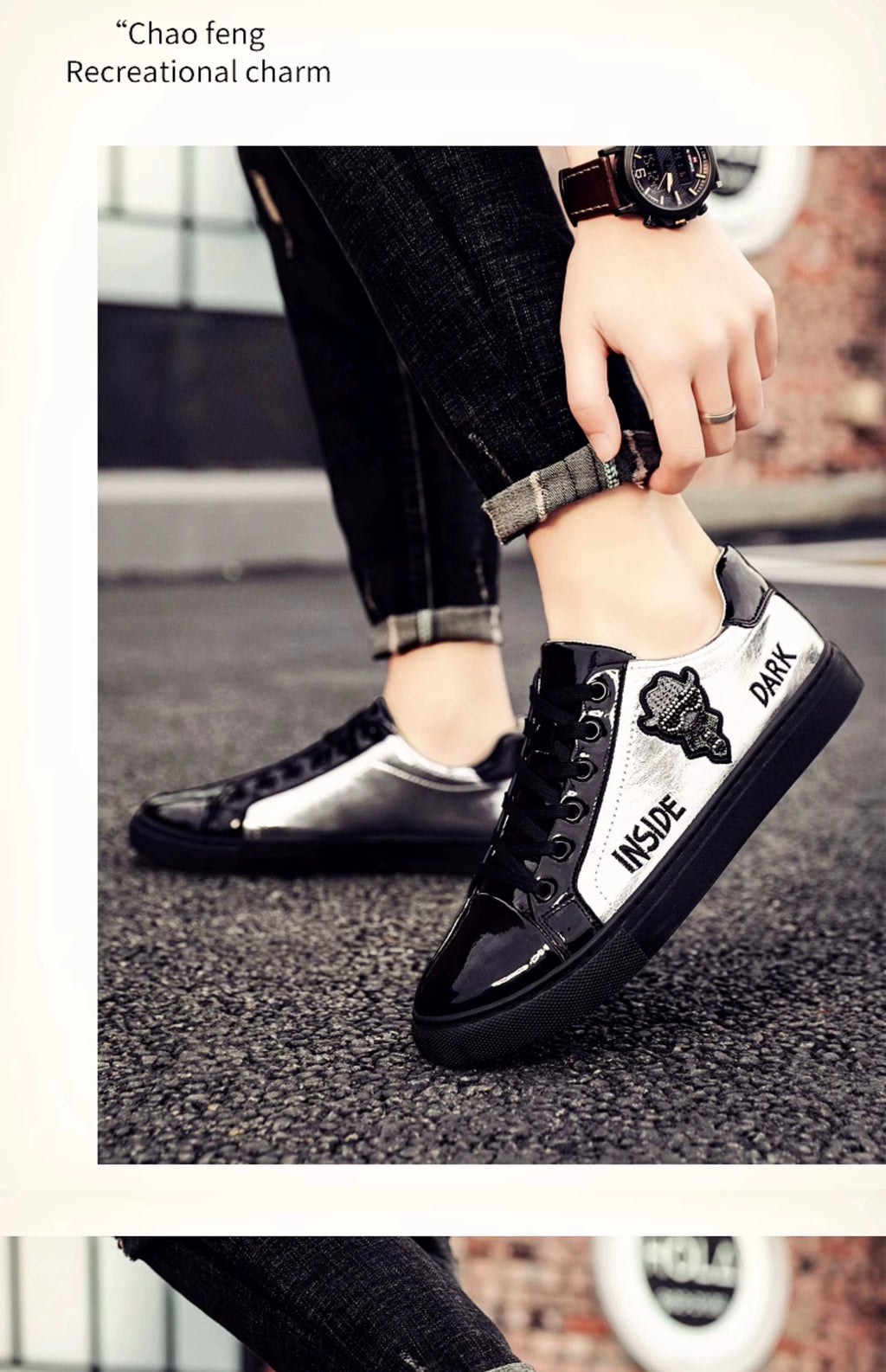 Winter Putian Men's Sneakers Casual Flat Bottom