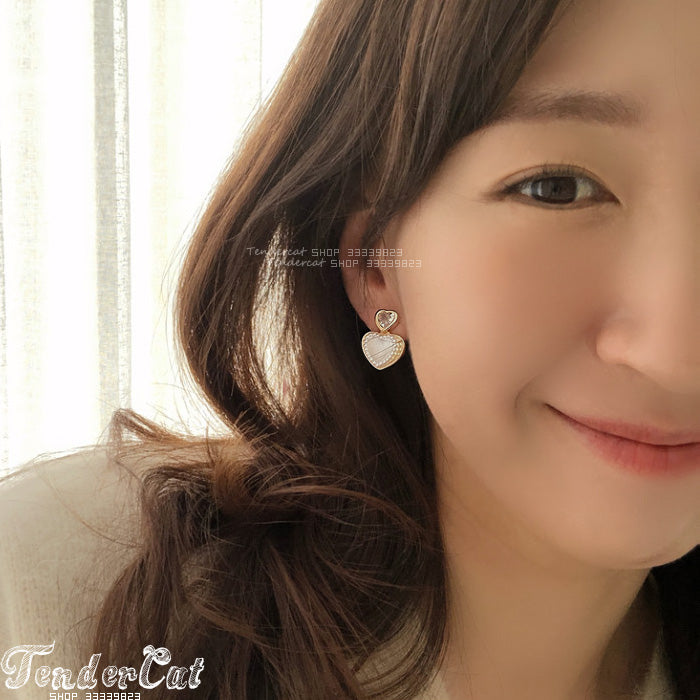 Korean-Style Alloy Cross Dongdaemun Jewelry Stud Earrings