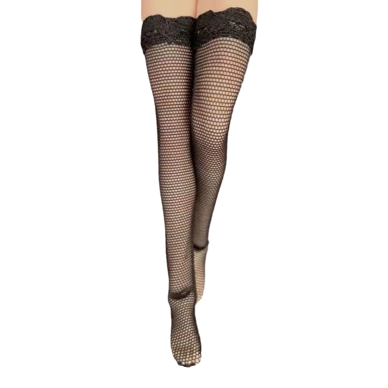 New Arrival 1/12ph TBL Female Soldier Doll Accessories Black and White Flesh Color High Socks Pantyhose Non-Dyed In Stock