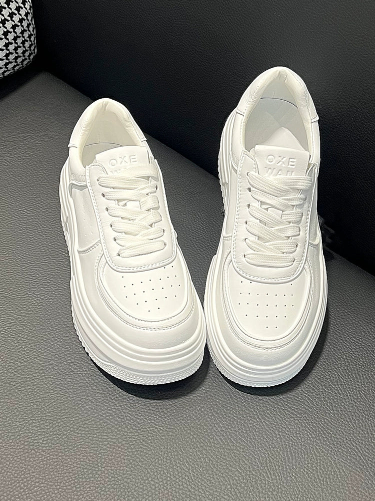 Platform White Shoes Women's Summer 2024 New Arrival Best Selling Height Increasing Spring Women's Shoes Casual Shoes Sneaker Women's Shoes Women's Shoes
