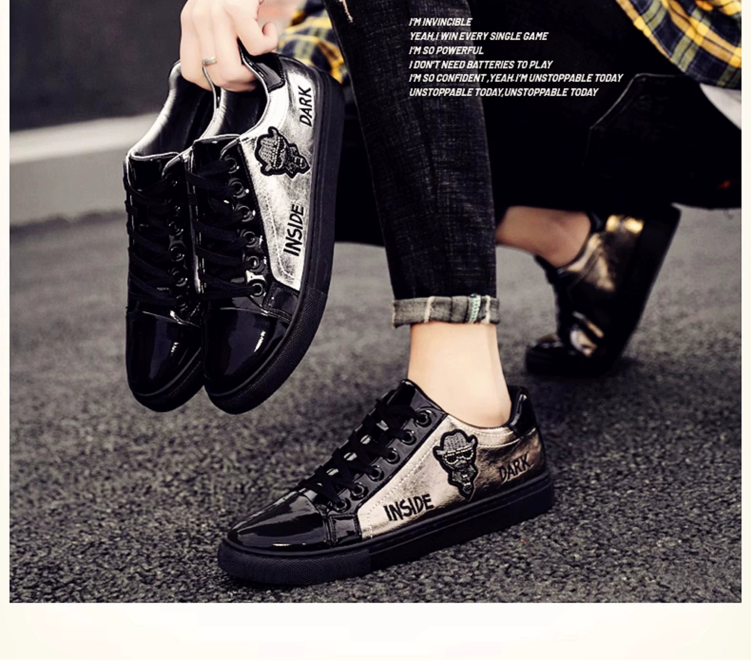 Winter Putian Men's Sneakers Casual Flat Bottom