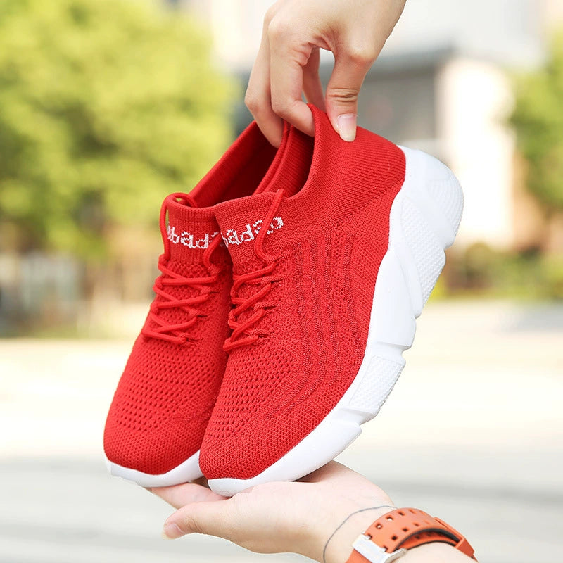 Niubadao Men's and Women's Fitness Four-Season Square Dance Running Shoes