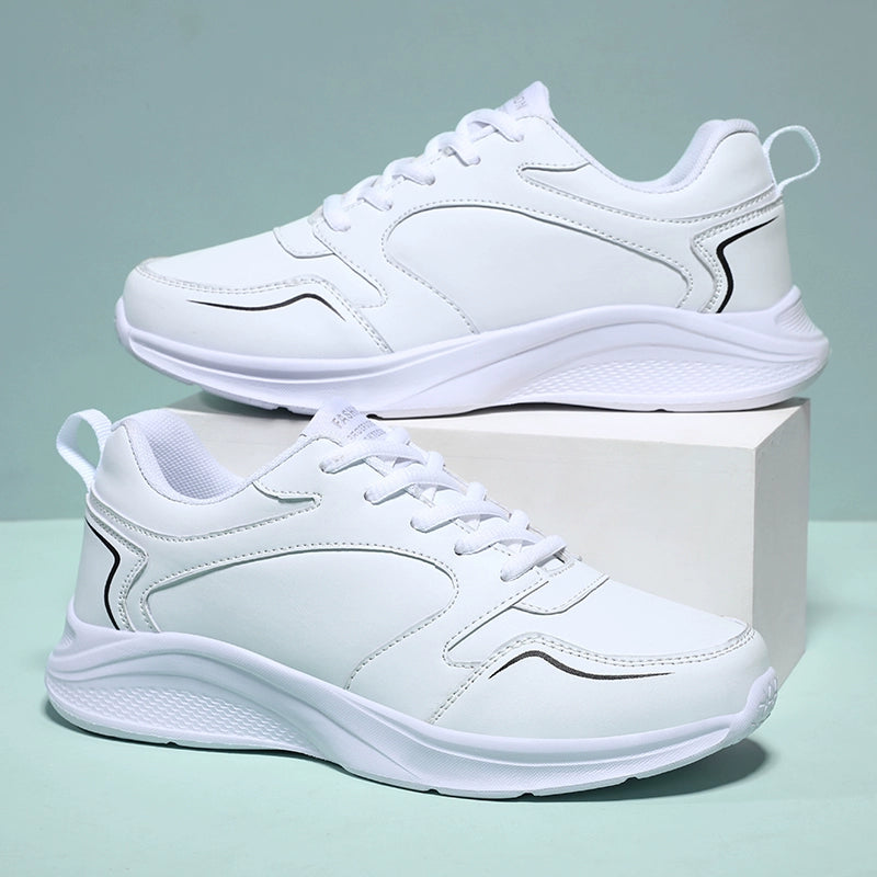 Warrior Lightweight Leather Waterproof Shock Absorption Casual Women's Shoes