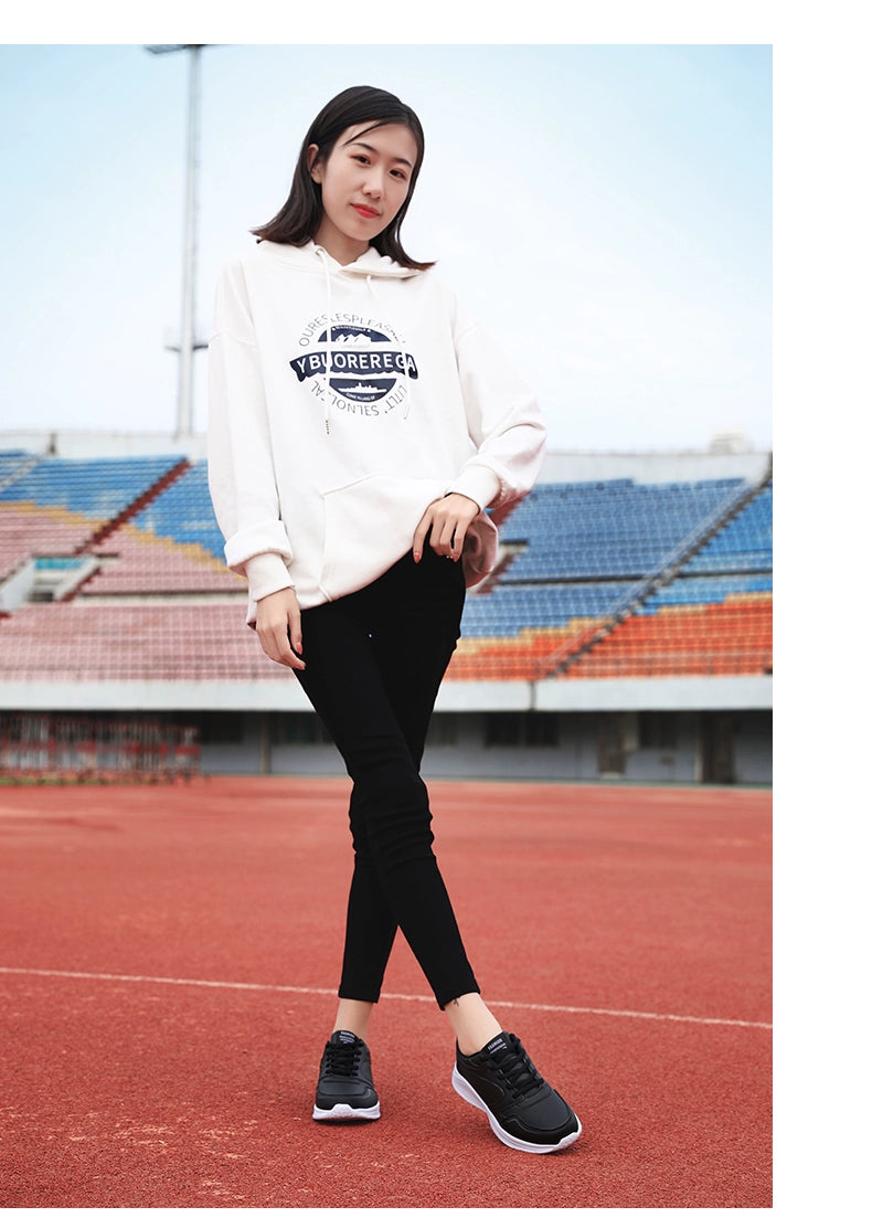 Warrior Lightweight Leather Waterproof Shock Absorption Casual Women's Shoes