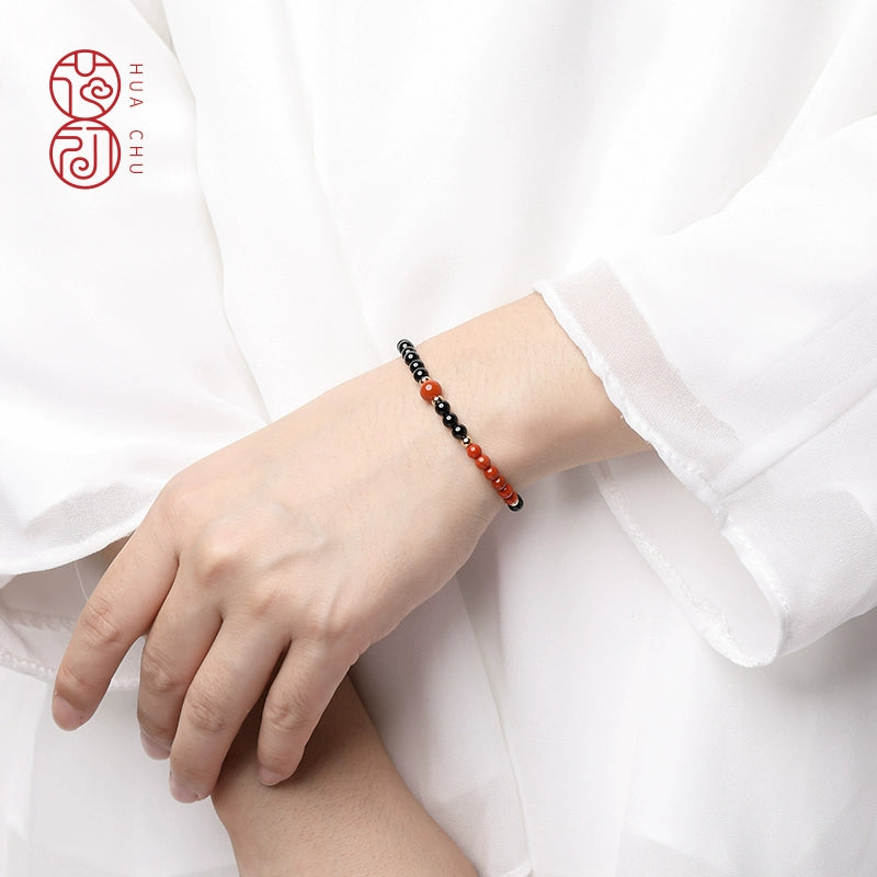 Flower Culture Original Retro Women's Jewelry Black Tourmaline