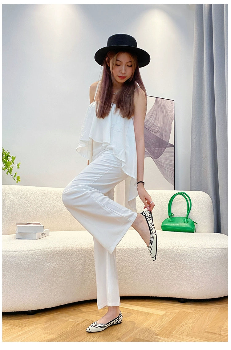 Princess Breathable Woven Pointed Plaid Old Beijing Cloth Shoes