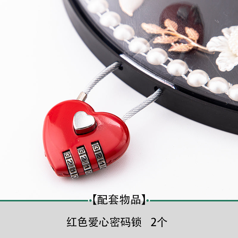 Wedding Shoes Box Ferrule Wedding Marriage Door Blocking Game Props Acrylic Wedding Shoes Wedding Shoes Password Lock Decorative Materials