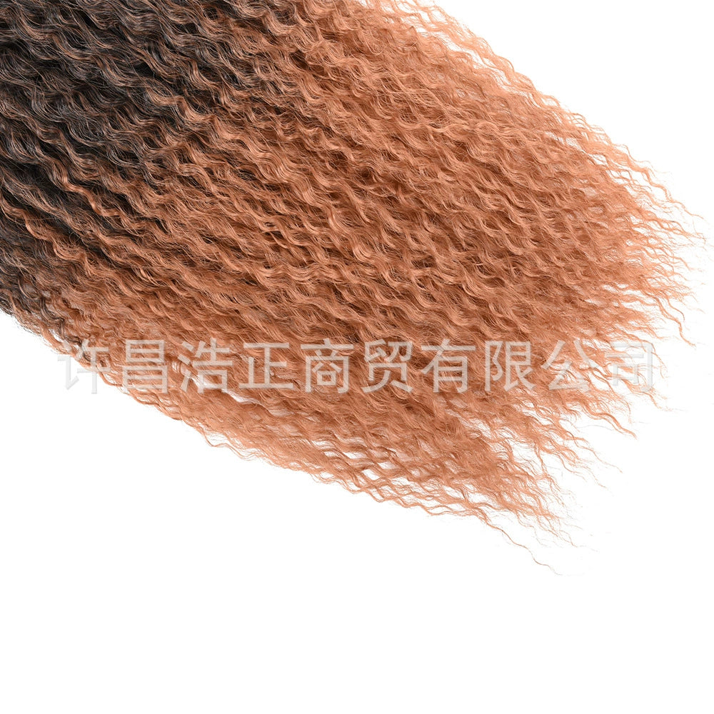 Brazilian Hair Extensions Brzilian Braid Crochet Hair Fashion African Wig Chemical Fiber Crochet Hair