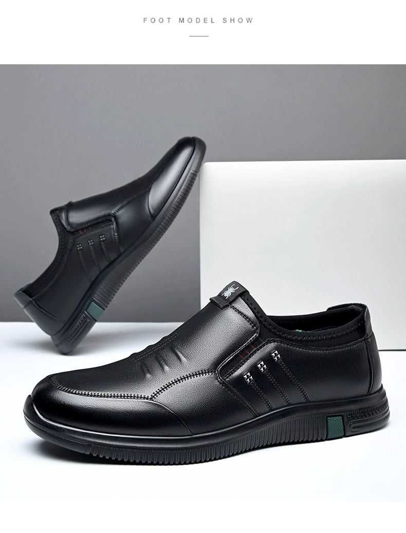 Spider King Autumn and Winter Soft Sole Lightweight Father Men's Shoes