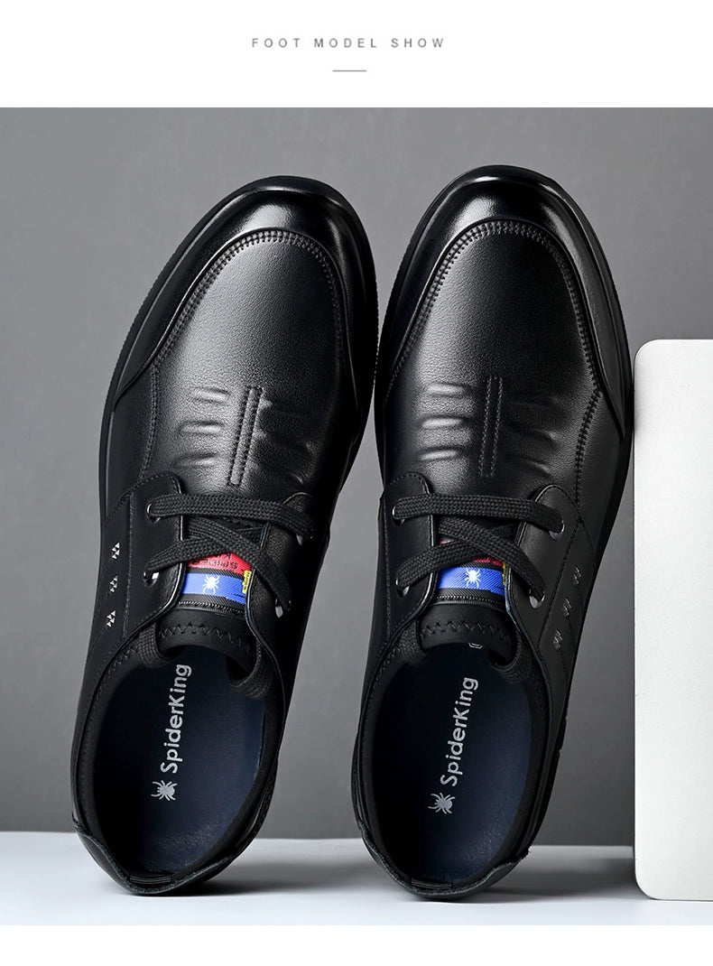 Spider King Autumn and Winter Soft Sole Lightweight Father Men's Shoes