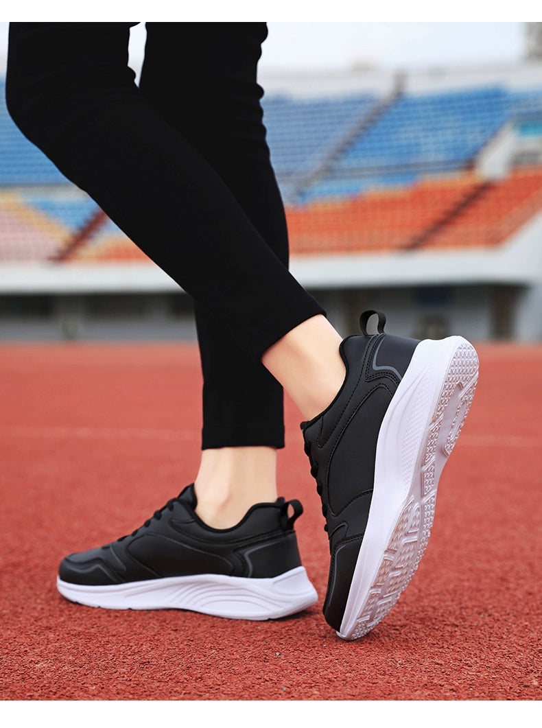 Warrior Lightweight Leather Waterproof Shock Absorption Casual Women's Shoes