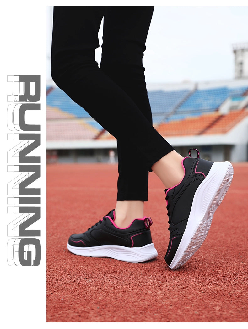 Warrior Lightweight Leather Waterproof Shock Absorption Casual Women's Shoes