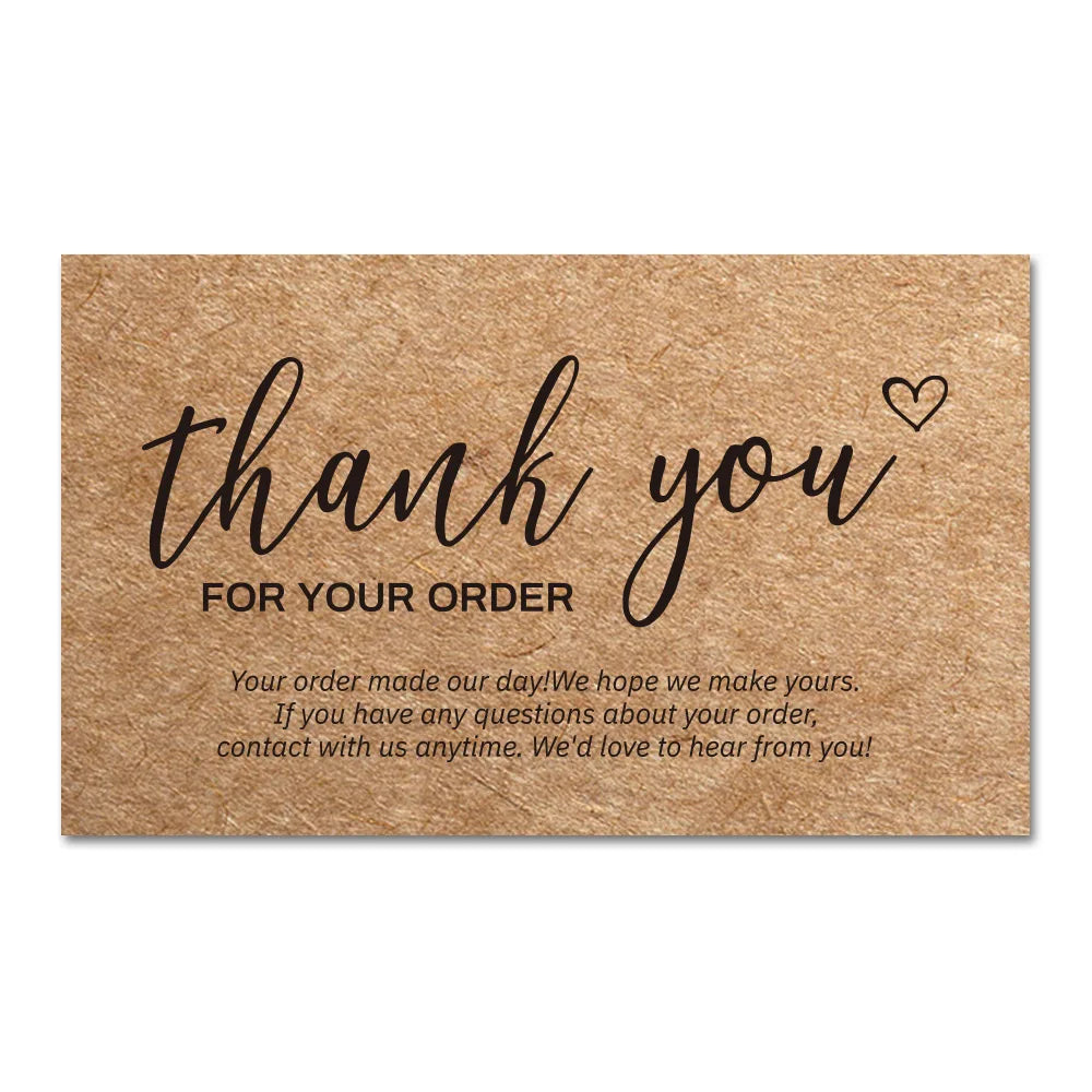 10-30pcs Natural Kraft Paper "beyond grateful" Cards Thank You Card For Small Shop Gift Decoration Card For Small Business Card