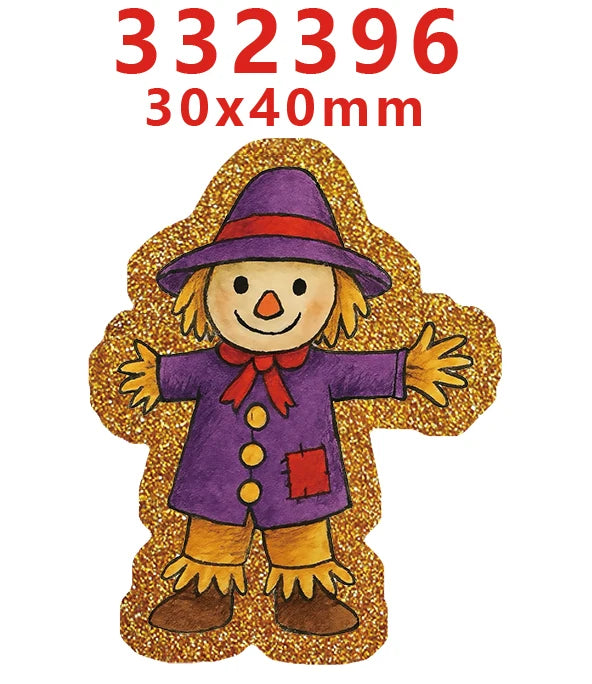 10 Pcs Fall Thanks Giving Glitter Acrylic Planar Resins Cartoon Christmas For DIY Making Hair BowsCrafts 334123