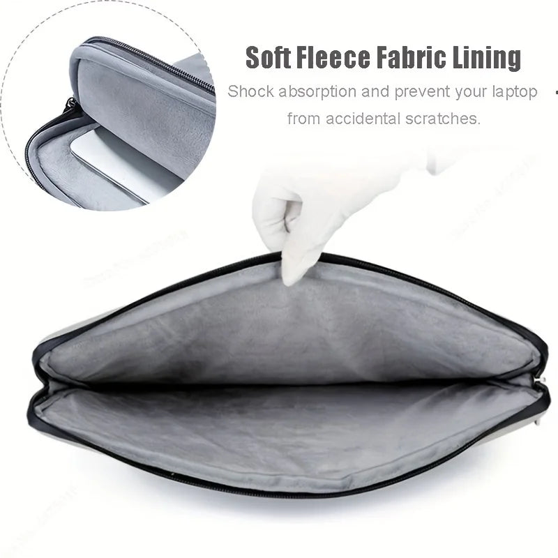 11 13 14 15 Inch Laptop PU Leather Protective Tablet Bag Computer Pouch Case Storage Bags Slim Laptop Sleeve for Macbook Perfect - Heavenly shershelle