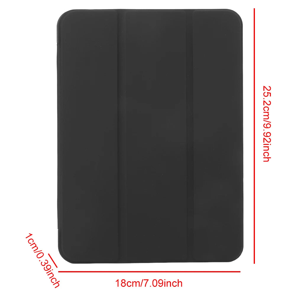 Case for iPad 10th Generation 10.9 Inch 2022 with Soft Silicone Back Cover Case with Stand Protective Smart Cover