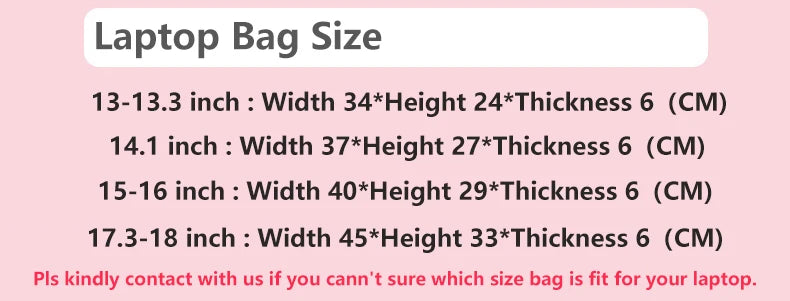 Laptop Bag 13.3 14 15.6 17 Inch Notebook Bag Sleeve For Macbook Air Pro 16 Case Xiaomi Shoulder Handbag New Waterproof Briefcase - Heavenly shershelle