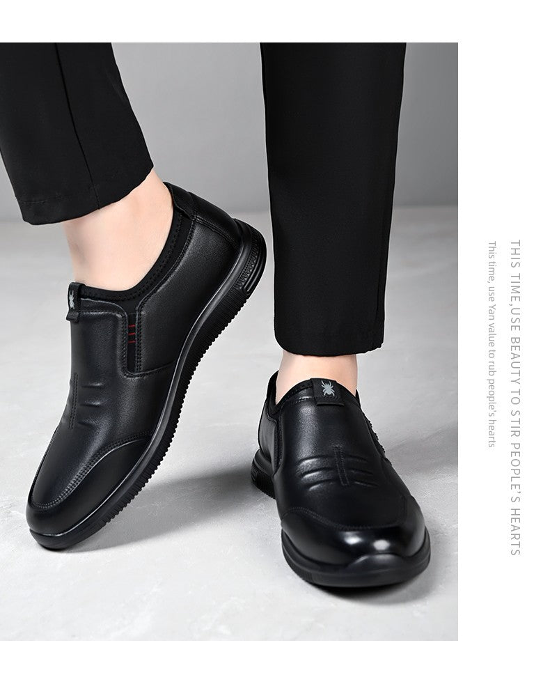 Spider King Autumn and Winter Soft Sole Lightweight Father Men's Shoes