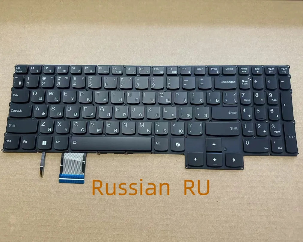 US/RU/BE/UK/FR/LA Laptop keyboard For Lenovo Legion G5000 Slim 5-16IRH8 5-16APH8 LOQ 15ARP9 15AHP9 15IAX9 15IRX9 15IAX9I Backlit