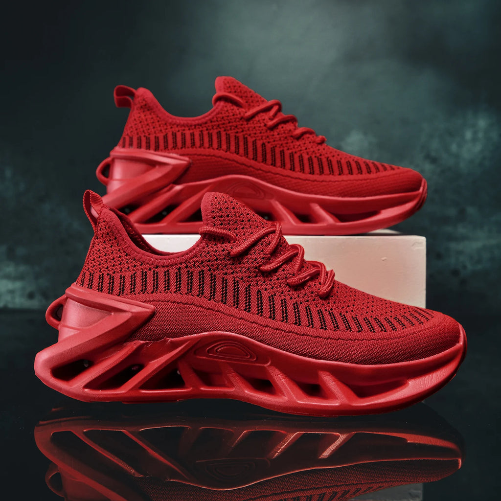 Women's running shoes, lightweight mesh, breathable and comfortable flat soft tennis shoes, blade sports shoes for women