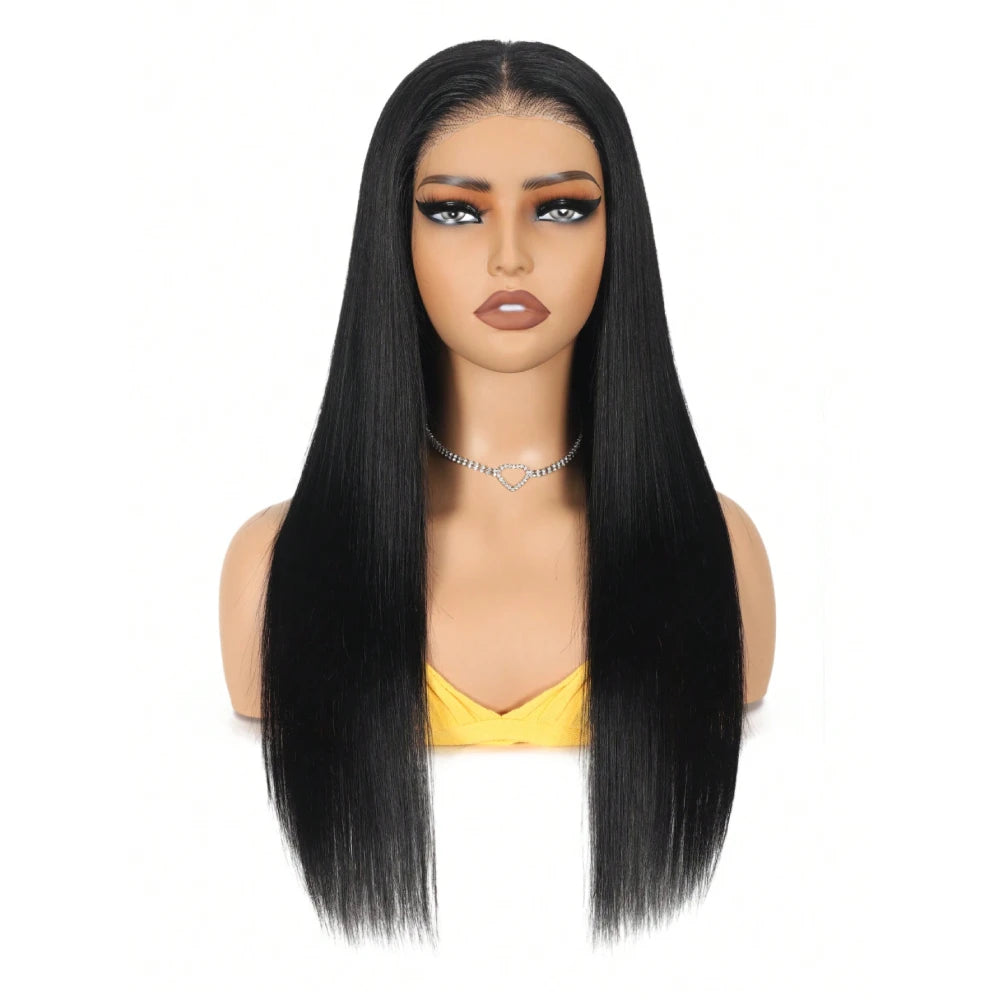 Wear Go 6X4 Glueless Human Hair Wig Transparent Lace Closure Wig Ready To Wear Pre Plucked Pre Cut Lace Wig Without Glue And Gel