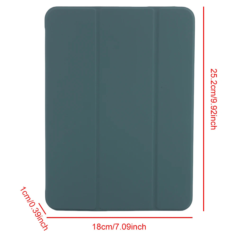 Case for iPad 10th Generation 10.9 Inch 2022 with Soft Silicone Back Cover Case with Stand Protective Smart Cover