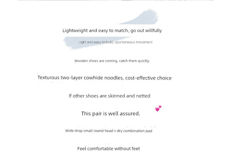 Thick Sole Wedge Casual Slip-on Platform Platform Platform Shoes