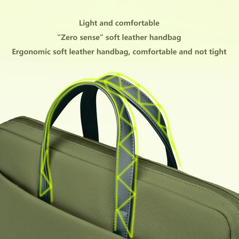 Laptop Bag 13.3 14 15.6 17 Inch Notebook Bag Sleeve For Macbook Air Pro 16 Case Xiaomi Shoulder Handbag New Waterproof Briefcase - Heavenly shershelle