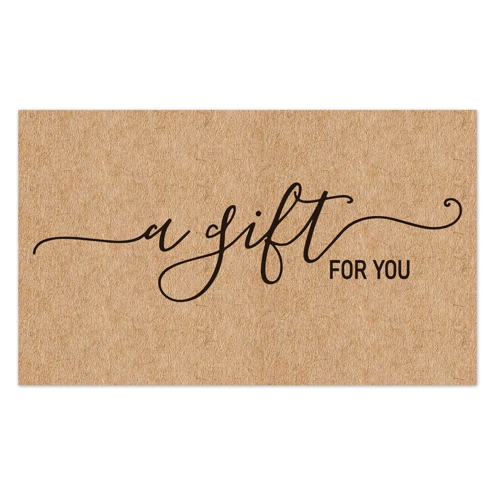 10-30pcs Natural Kraft Paper "beyond grateful" Cards Thank You Card For Small Shop Gift Decoration Card For Small Business Card