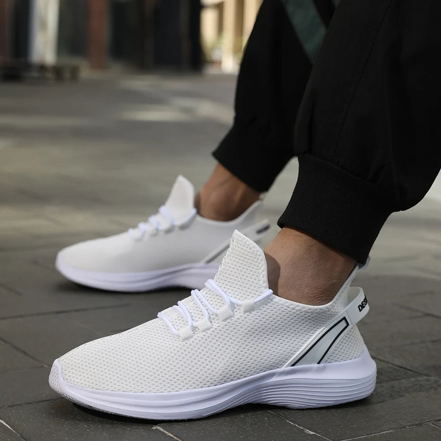 Men's Sneakers Man Casual Comfortable Non-slip Shoes Comfortable Breathable Running Shoe Wear-resistant Sport Shoes for Men